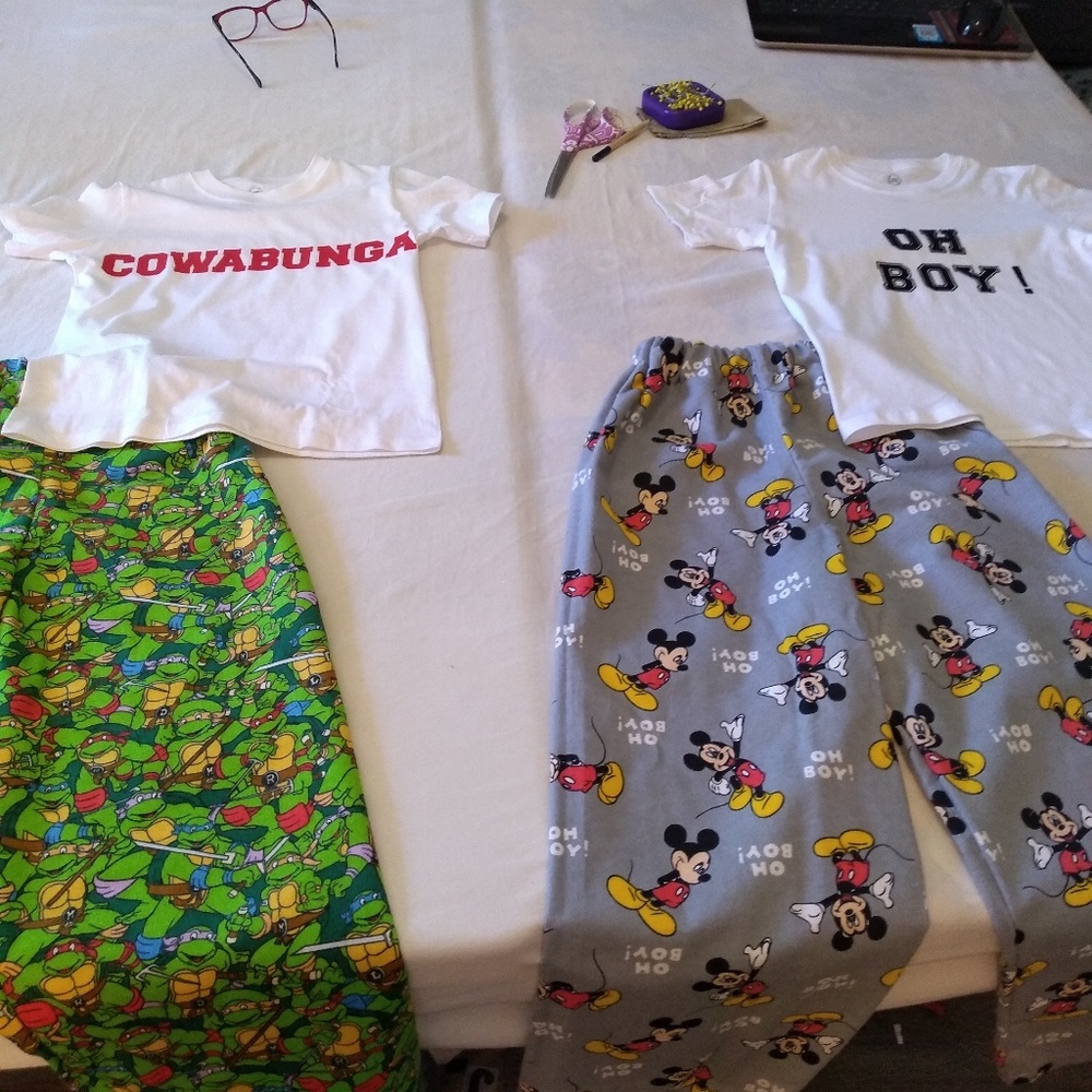 Lil boys pajamas